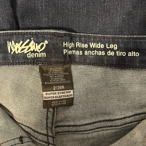 Wassano Stretch Flare Jeans. Size 2/26R - Picture 3 of 3
